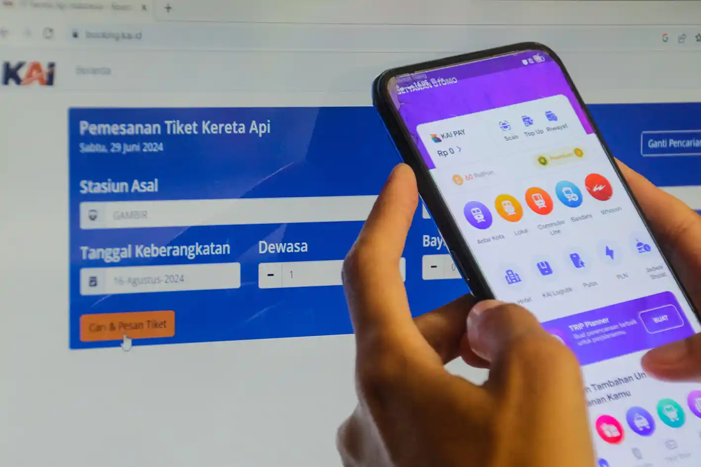 Pesan Tiket Kereta Api untuk Lebaran? Ini Langkah-Langkahnya!